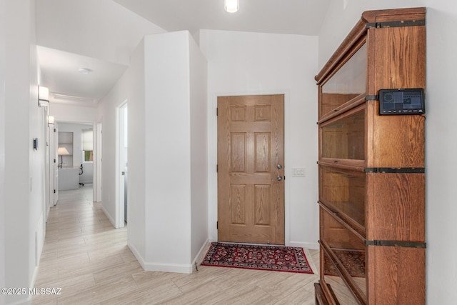 13795 N Buckhorn Cholla Dr, Marana, AZ 85658 - corridor featuring baseboards and light wood-style floors