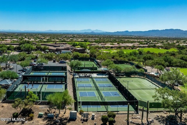 13795 N Buckhorn Cholla Dr, Marana, AZ 85658 - aerial view of mountains