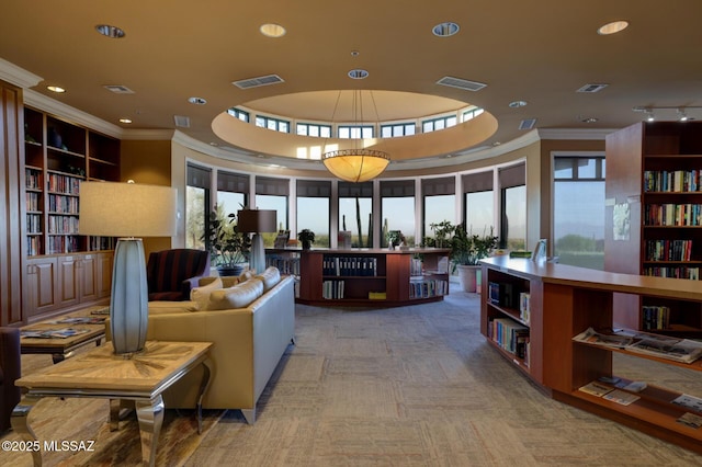 13795 N Buckhorn Cholla Dr, Marana, AZ 85658 - lobby featuring crown molding and recessed lighting