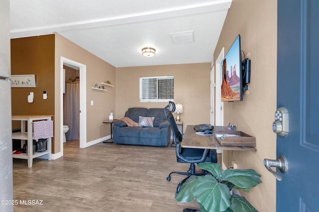 215 E Lester St, Tucson, AZ 85705 - office space featuring baseboards and wood finished floors