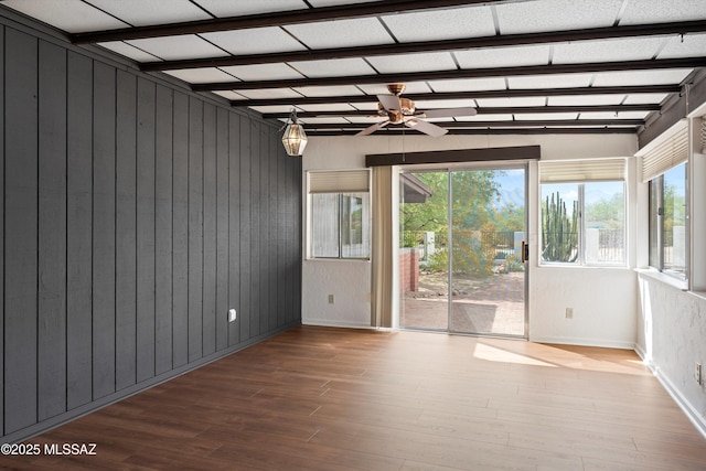 1011 N Placita Yoas, Green Valley, AZ 85614 - unfurnished sunroom featuring plenty of natural light