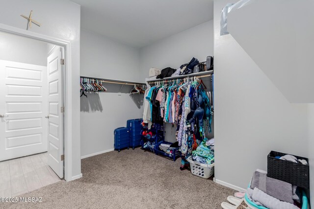 10157 N Sand Sage Trl, Marana, AZ 85653 - walk in closet with carpet floors