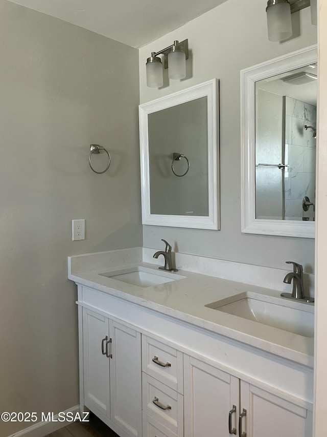 3923 E 17th St, Tucson, AZ 85711 - bathroom with double vanity