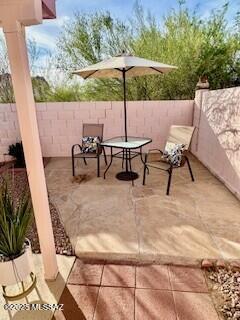 3564 W Sky Ridge Loop, Tucson, AZ 85742 - aerial view of property and surrounding area featuring a mountain backdrop