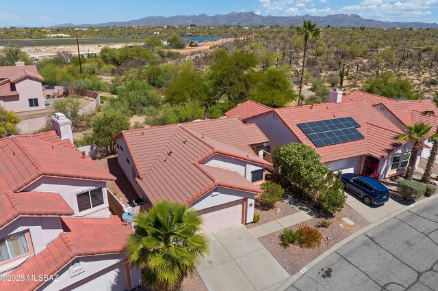 3564 W Sky Ridge Loop, Tucson, AZ 85742 - aerial perspective of suburban area featuring mountains