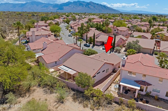 3564 W Sky Ridge Loop, Tucson, AZ 85742 - aerial view of property's location featuring nearby suburban area