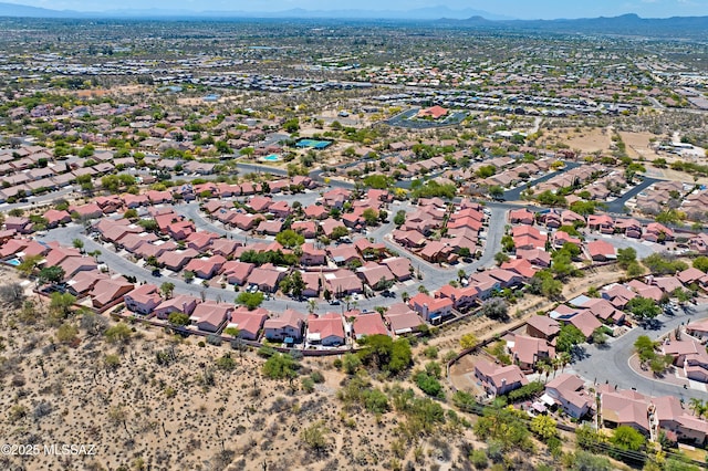 3564 W Sky Ridge Loop, Tucson, AZ 85742 - view of property location with mountains and nearby suburban area