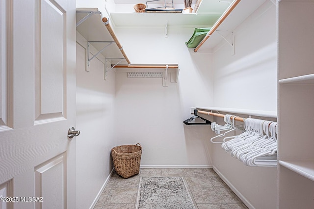 view of spacious closet