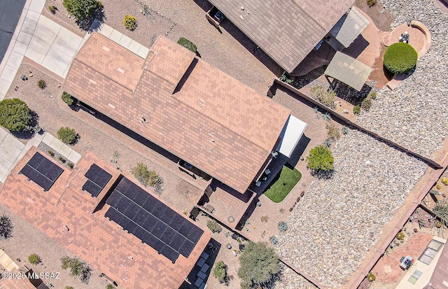 drone / aerial view