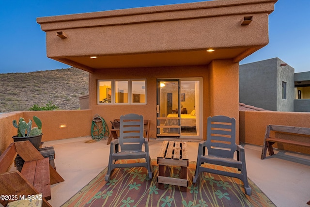 1408 W Kandy Ct, Tucson, AZ 85745 - view of patio featuring a balcony