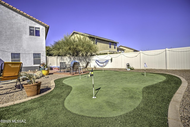 33925 S Alvarado St, Red Rock, AZ 85145 - view of yard featuring a fenced backyard