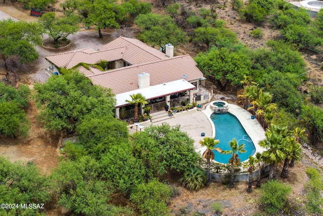 aerial view