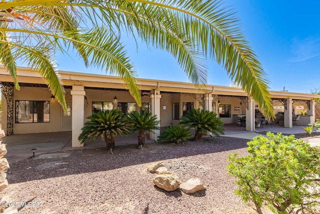 1330 W Panorama Rd, Tucson, AZ 85704 - view of front of house with stucco siding