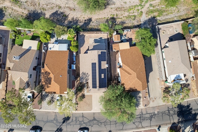 birds eye view of property featuring a residential view