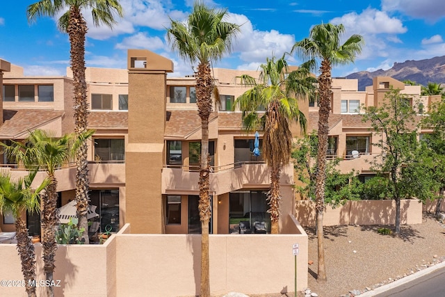5675 N Camino Esplendora Unit 1103, Tucson, AZ 85718 - view of property with a mountain view