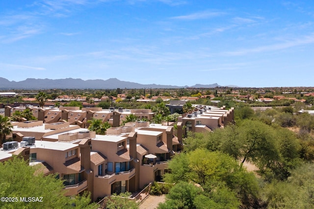 5675 N Camino Esplendora Unit 1103, Tucson, AZ 85718 - aerial perspective of suburban area with a mountainous background