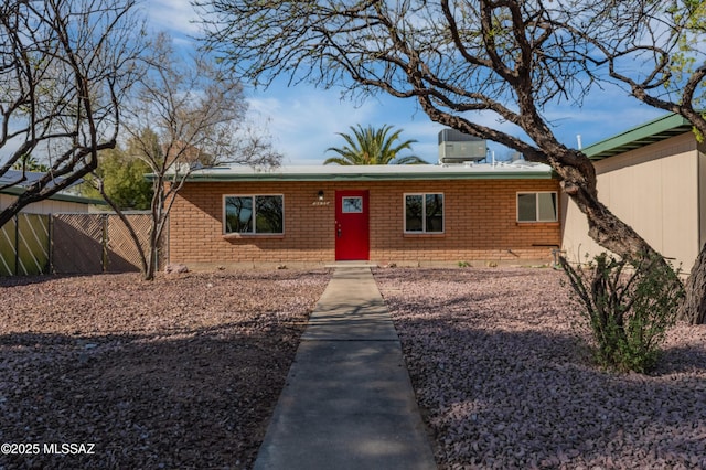 9453 E Pena Dr, Tucson, AZ 85730 - single story home featuring fence and central AC