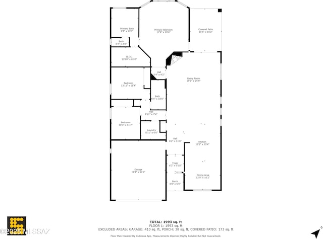 9896 E Wind Dancer Dr, Tucson, AZ 85748 - plan