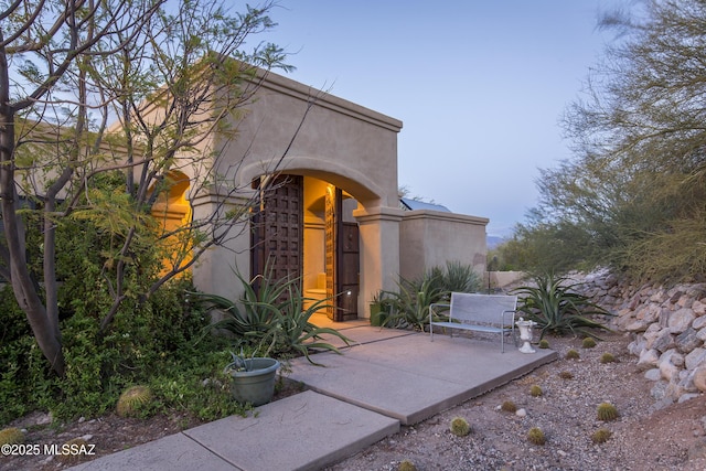 4519 N Camino Kino, Tucson, AZ 85718 - view of exterior entry featuring stucco siding