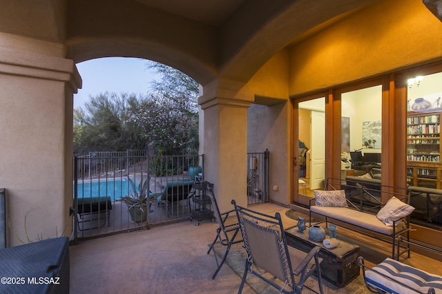4519 N Camino Kino, Tucson, AZ 85718 - view of patio with fence