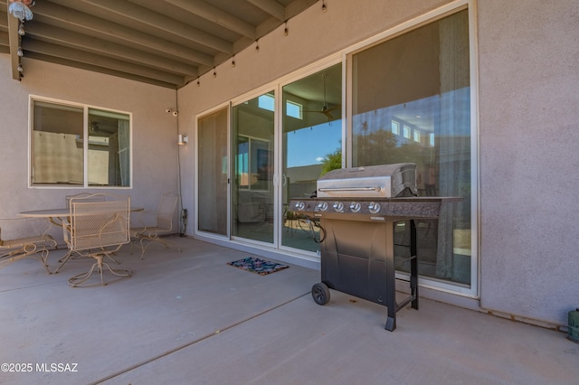 view of patio / terrace with outdoor dining area