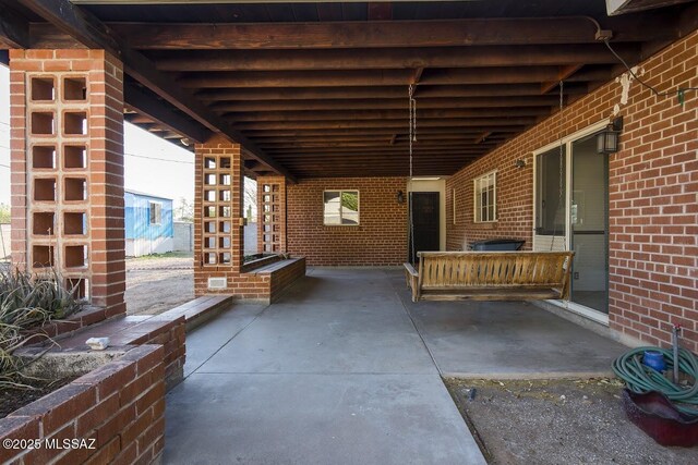 2102 E Florence Dr, Tucson, AZ 85719 - view of patio