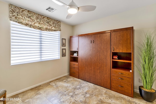 60333 E Ankole Dr, Oracle, AZ 85623 - bedroom with baseboards and ceiling fan