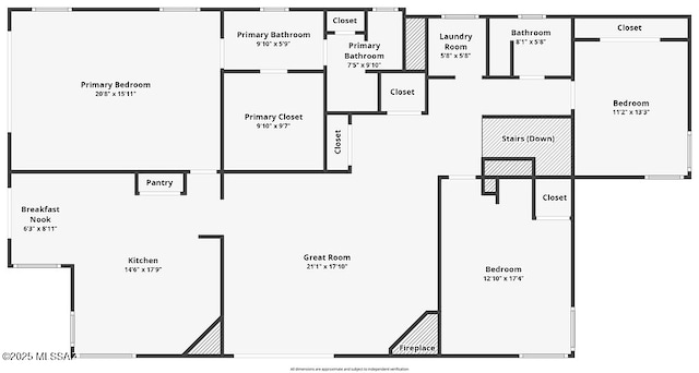 14171 N Gibson Trl, Tucson, AZ 85755 - room layout
