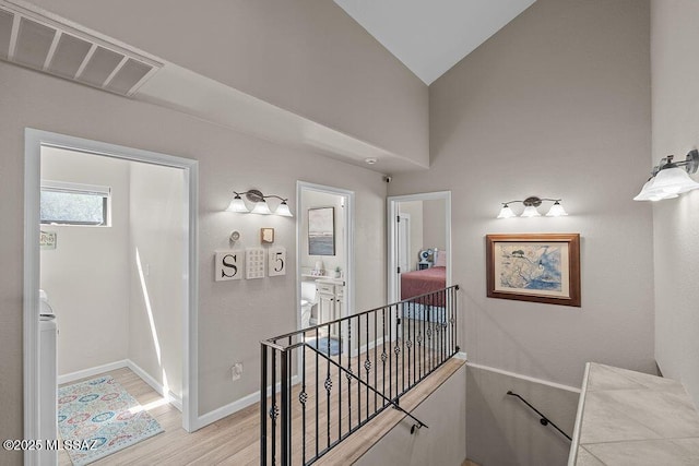 14171 N Gibson Trl, Tucson, AZ 85755 - stairway with wood finished floors and baseboards