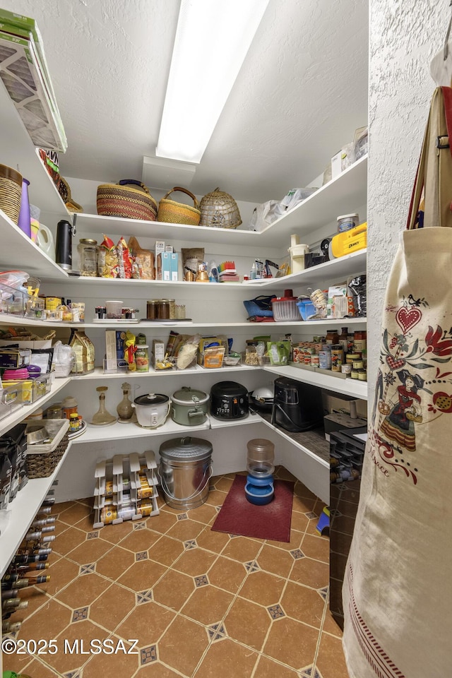 view of pantry