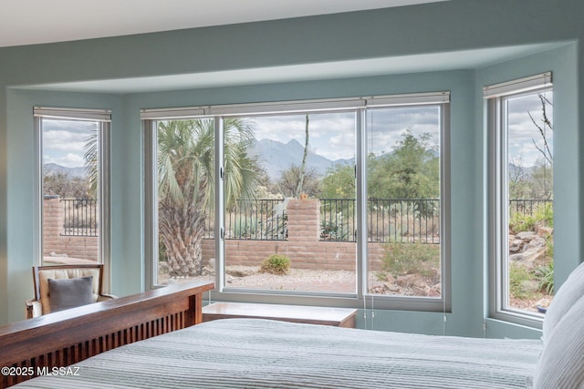 2740 E Ponce Ct, Green Valley, AZ 85614 - bedroom featuring a mountain view