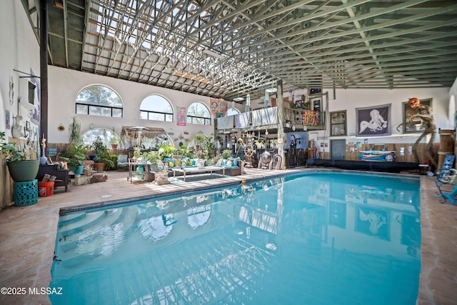 view of pool