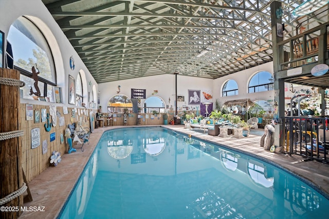 view of pool
