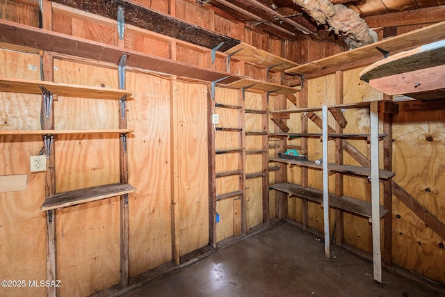 view of storage