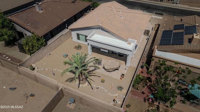 aerial view