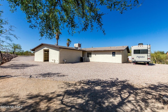895 W Roller Coaster Rd, Tucson, AZ 85704 - rear view of house featuring stucco siding