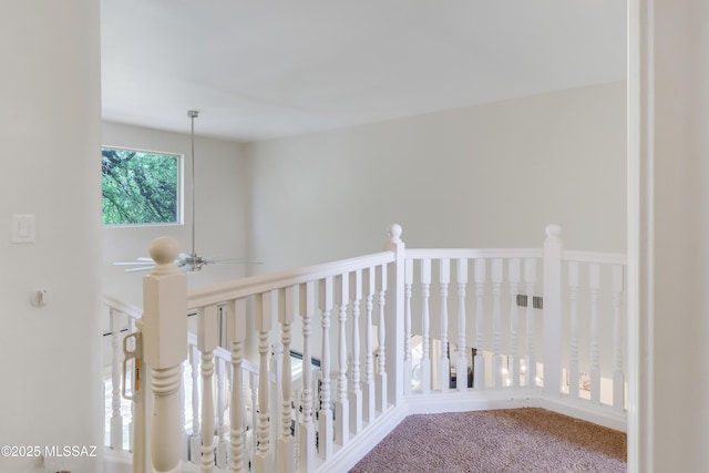 29 W Camino Rancho Viejo, Sahuarita, AZ 85629 - hallway with carpet floors and an upstairs landing