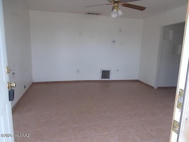 2491 N Joe Hines Rd, Willcox, AZ 85643 - empty room featuring ceiling fan and baseboards