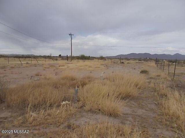 2491 N Joe Hines Rd, Willcox, AZ 85643 - view of nature featuring rural landscape and a mountainous background