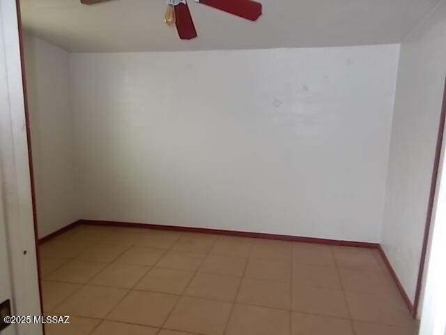 2491 N Joe Hines Rd, Willcox, AZ 85643 - unfurnished room featuring ceiling fan and baseboards