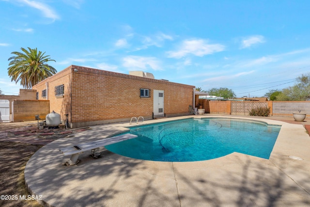 1047 E Hedrick Dr, Tucson, AZ 85719 - view of swimming pool with a fenced backyard and a patio