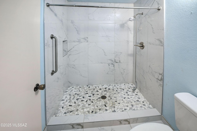 810 E Placita Leslie, Tucson, AZ 85718 - bathroom with toilet and a stall shower