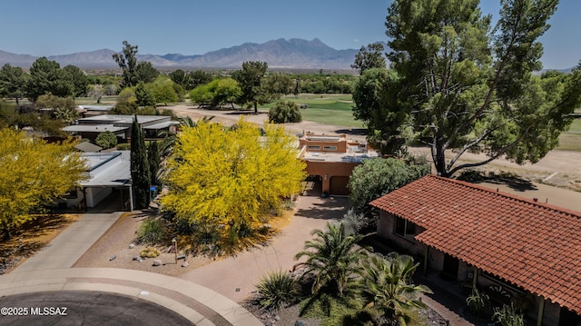 149 E Los Arcos, Green Valley, AZ 85614 - bird's eye view with a mountain view