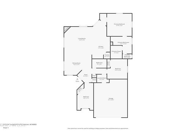 3203 W Thunder Pass Rd, Benson, AZ 85602 - room layout
