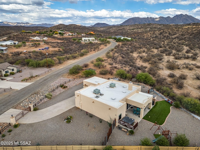 33 Camino Olympia, Rio Rico, AZ 85648 - bird's eye view of a mountain backdrop