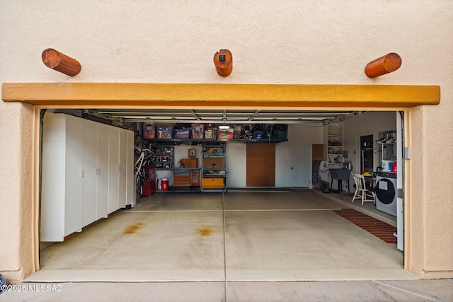 33 Camino Olympia, Rio Rico, AZ 85648 - garage with a textured wall
