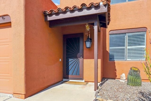 11846 N Copper Butte Dr, Oro Valley, AZ 85737 - entrance to property featuring stucco siding