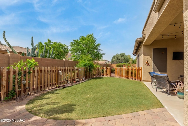 1933 E Lafayette Ave, Gilbert, AZ 85298 - view of yard with a fenced backyard and a patio area