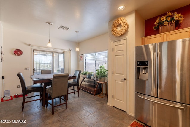 12445 N Crimson Vista Dr, Marana, AZ 85658 - dining room featuring recessed lighting and baseboards