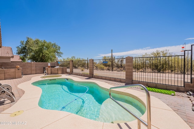 12445 N Crimson Vista Dr, Marana, AZ 85658 - view of pool featuring a patio